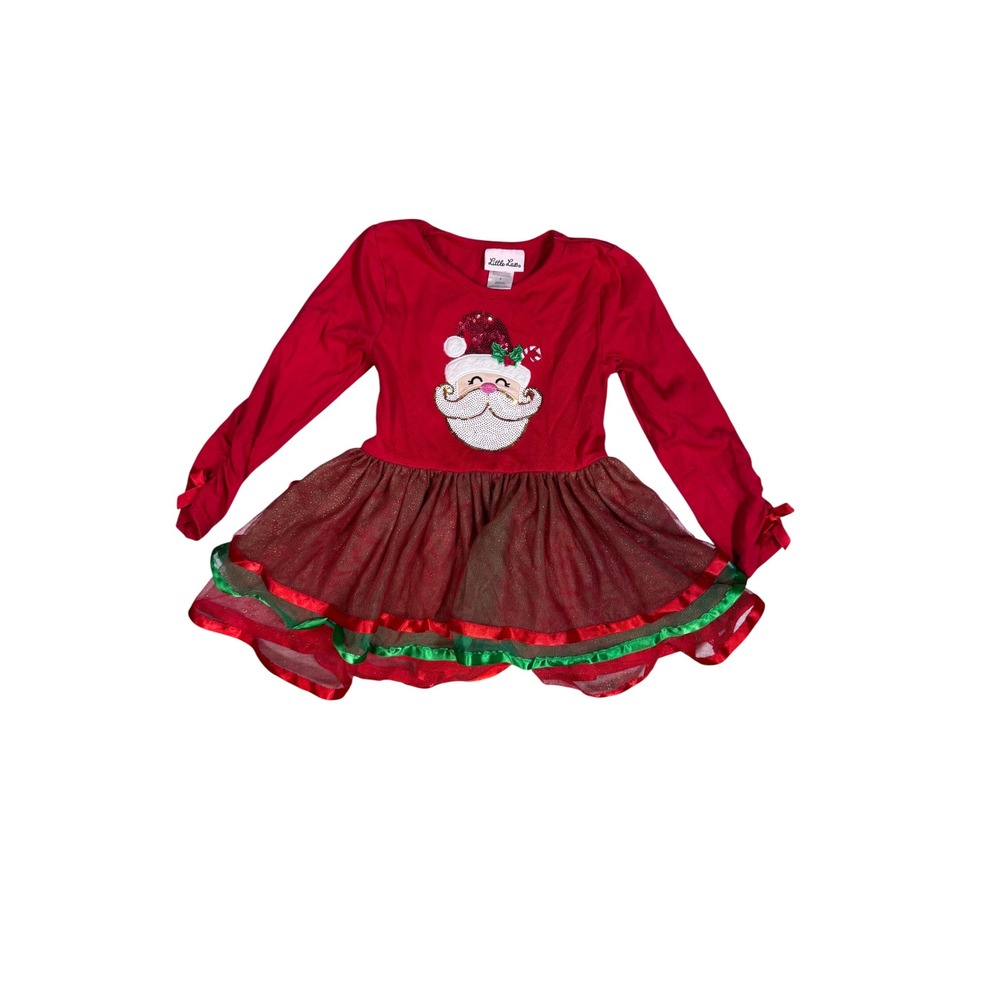Little Lass Tutu Dress Red